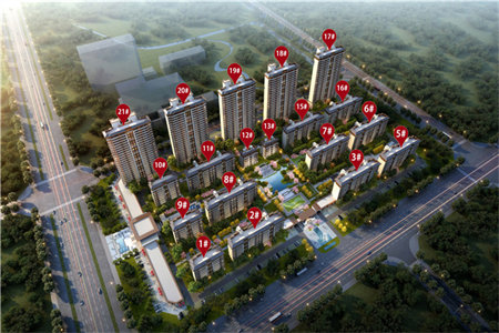 开发区当代帝中海2室1厅1卫52万95m2出售